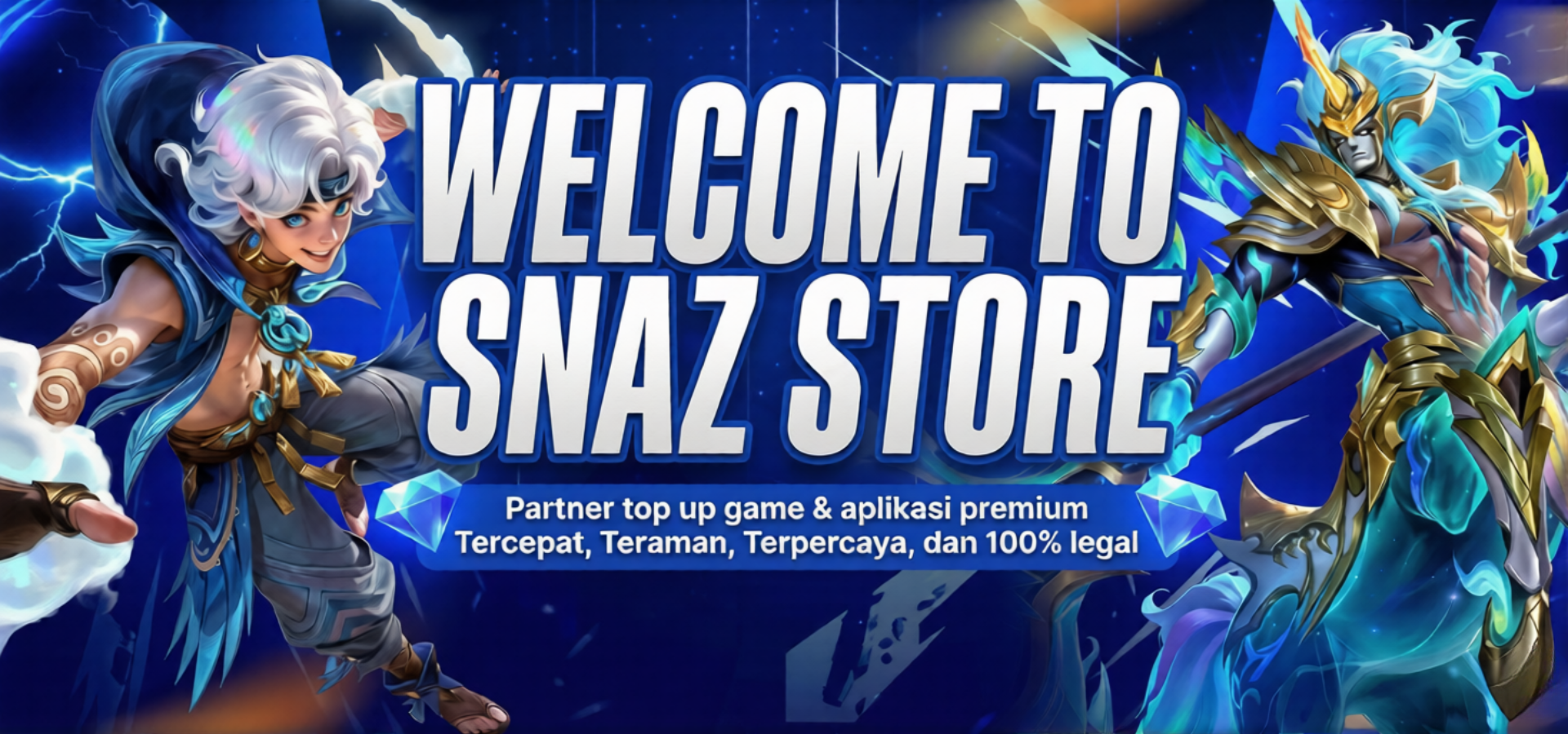Welcome to SnazStore Banner
