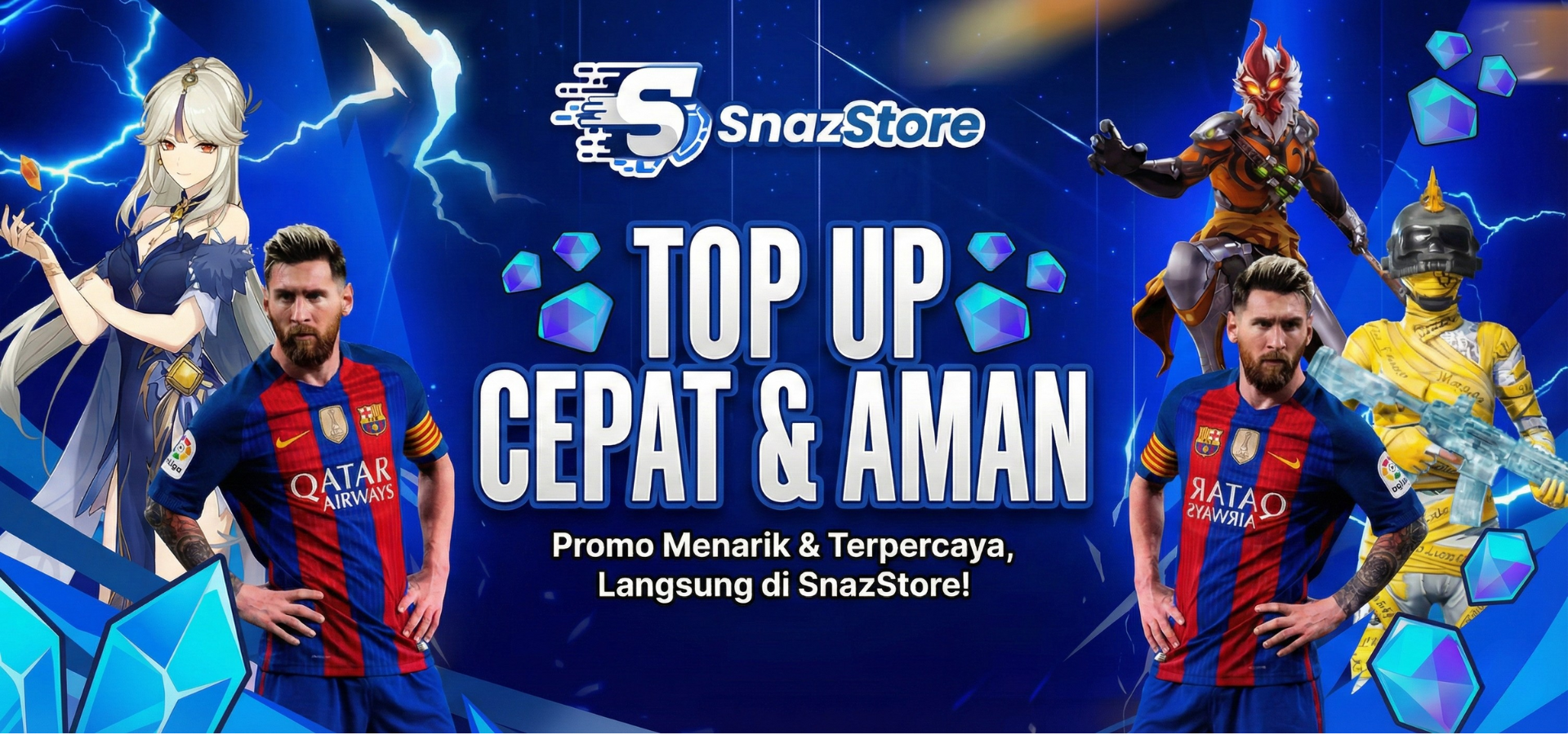 Top Up Game Banner